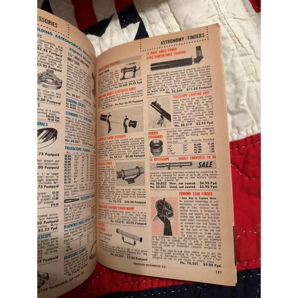Edmund‎ Scientific Catalog No. 691 | 1950s Atomic Age Science Optics Math